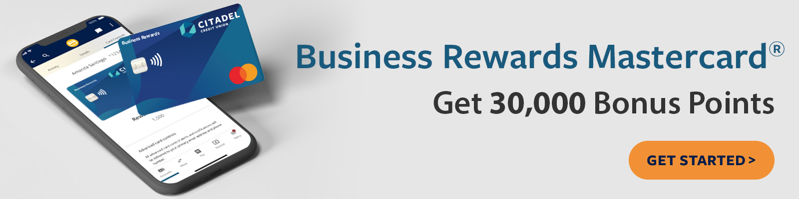 Open a Business Rewards Mastercard and get 30,000 bonus points