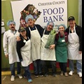 Citadel's IT team at the Chester County Food Bank